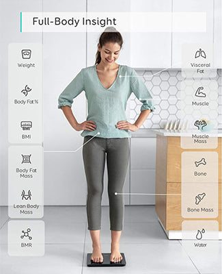 eufy by Anker, Smart Scale C1 with Bluetooth - Comprehensive Body Health Measurement eufy by Anker, Smart Scale C1 with Bluetooth - Comprehensive Body Health Measurement
